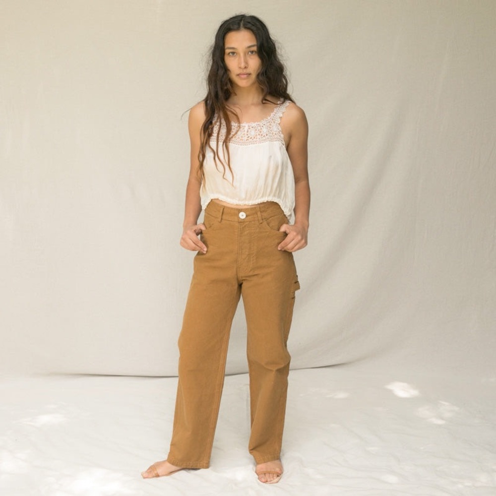 Jesse Kamm Tobacco Handy Pant